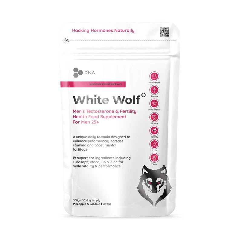 DNA White Wolf men's testosterone supplement, UK version