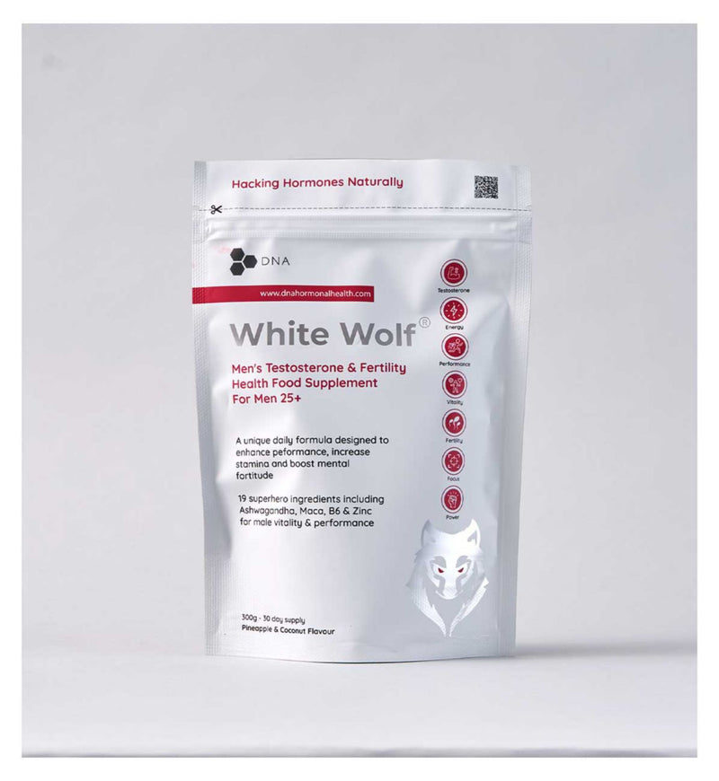 DNA White Wolf men's testosterone supplement, UK version