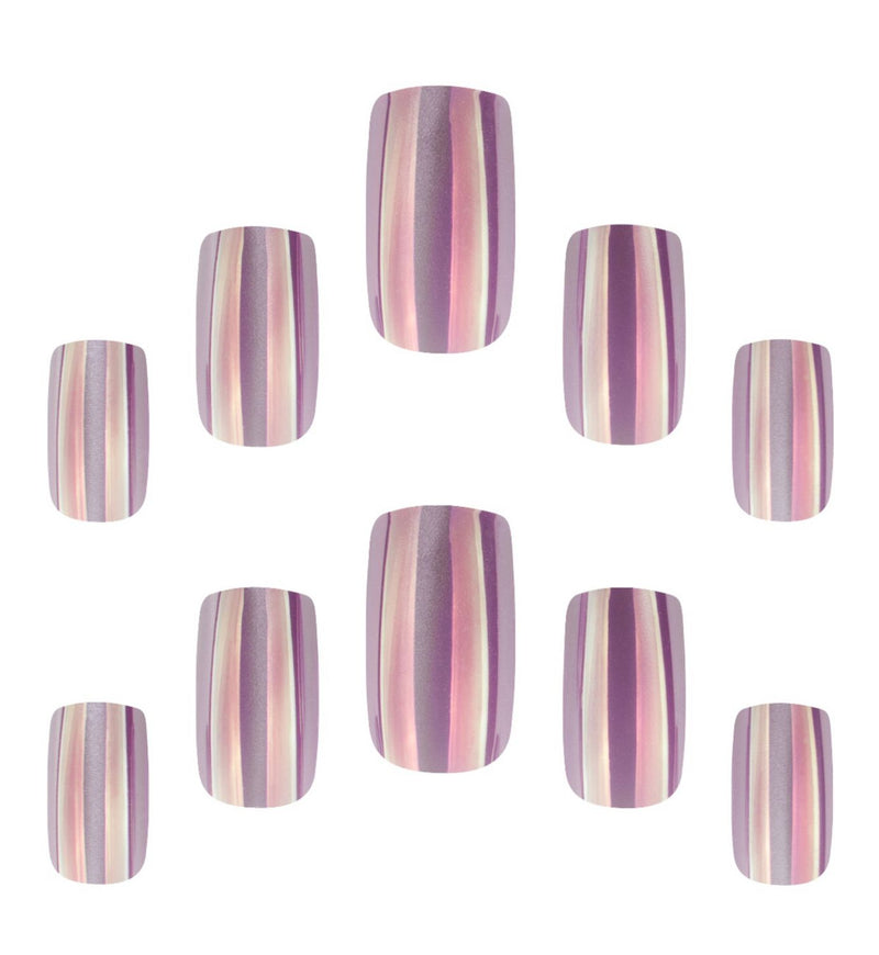 Elegant Touch Magic Mirror Nails medium square (British brand)