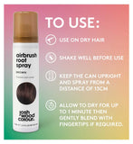 Josh Wood Colour Airbrush Root Spray Brown 75ml - British product