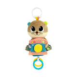 Lamaze Arty Says Cheese plush otter toy, UK version