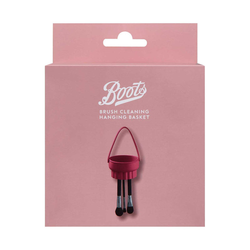 Boots brush cleaning hanging basket in silicone - British product