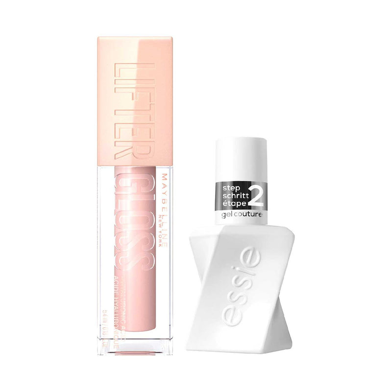 Maybelline Lip Gloss and Essie Top Coat Duo - British product