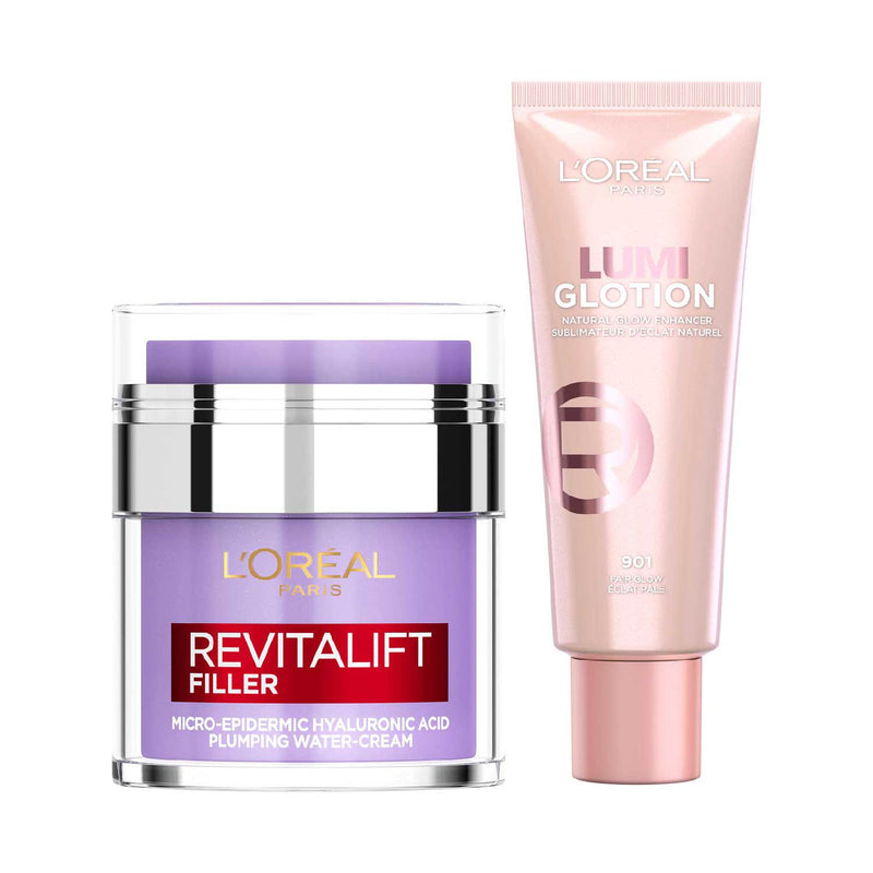 L'Oreal Paris Glotion and Revitalift duo, imported from the UK