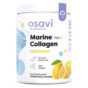Osavi Marine Collagen Lemon Flavour 360g, imported from the UK