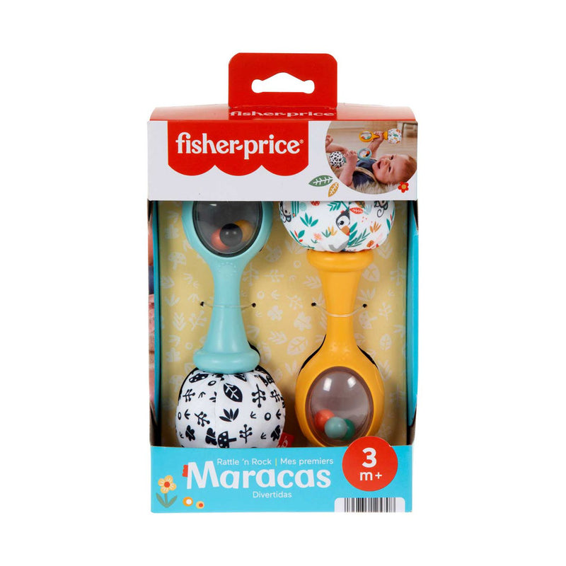 Fisher-Price Rock N Rattle newborn maracas - British product