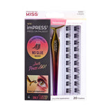 Boots Kiss imPRESS No Glue Eyelash Clusters Voluminous Beauty Kit 21 Ct- Buy online at McGrocer