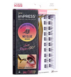 Kiss press-on eyelash clusters Voluminous 21 Ct, UK version