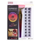 Kiss press-on eyelash clusters Voluminous 21 Ct, UK version