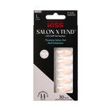 KISS nail extensions kit pink coffin 34 ct, UK version