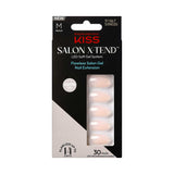KISS gel nail extensions Pink Medium Almond, imported from the UK