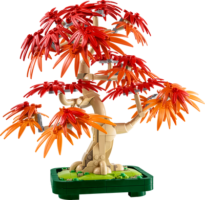 LEGO Japanese Red Maple Bonsai Tree Building Model 474 Pieces