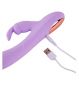Ann Summers Textured Rechargeable Rabbit Lilac Vibrator - British product