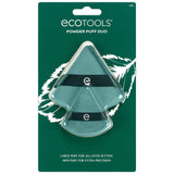 EcoTools powder puff duo face makeup applicators 2 pack - British product