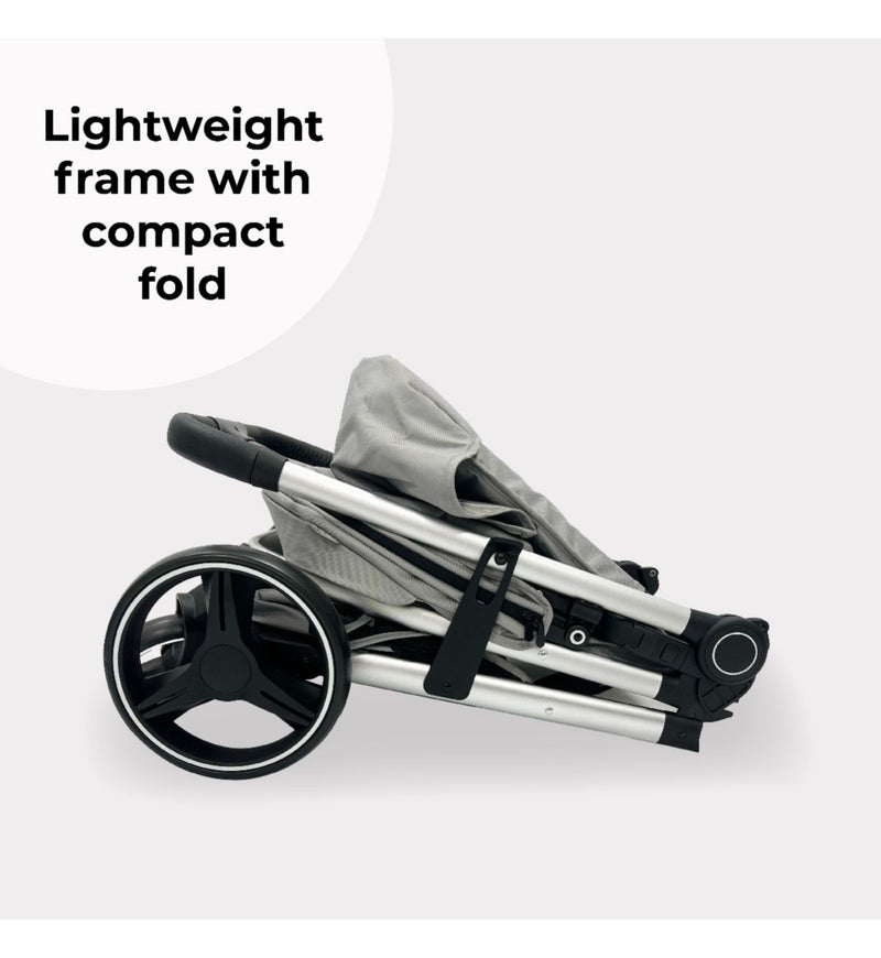 MB160 Plus Pushchair - Grey Tropical