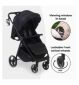 My Babiie MB160 Plus Pushchair Black Leopard, imported from the UK