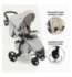 My Babiie MB200i 3-in-1 Travel System with i-Size Car Seat - Oatmeal