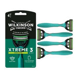 Boots Wilkinson Sword Xtreme 3 Sensitive Men's Razor x4- Buy online at McGrocer