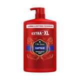 Old Spice Captain 3-in-1 men's wash 1000ml, British brand