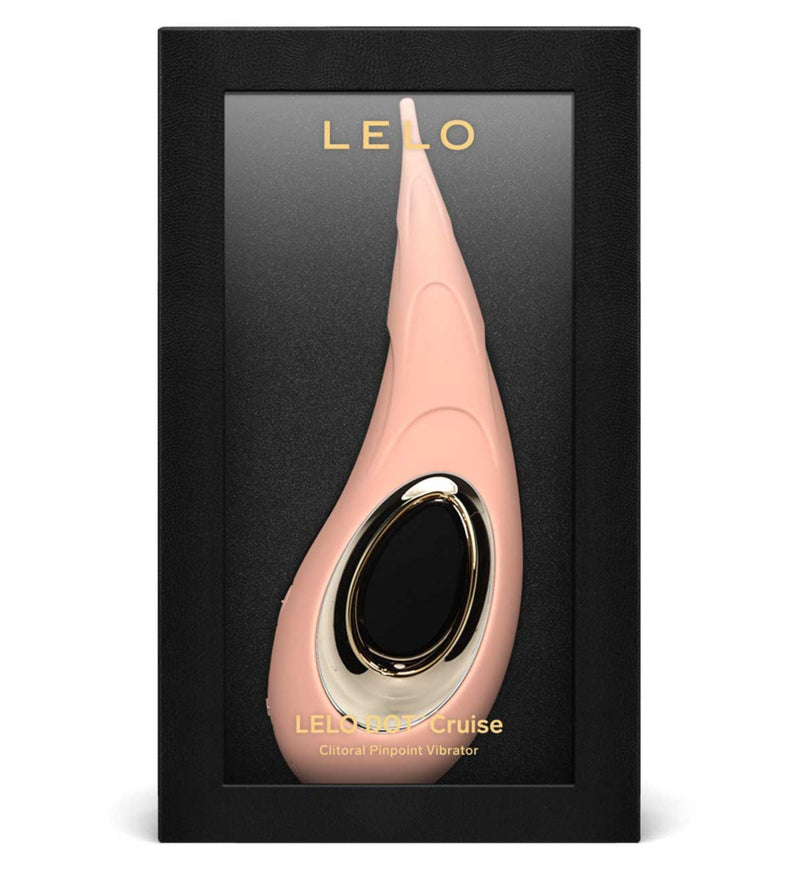 LELO Dot Cruise clitoral vibrator Peach Please, imported from the UK