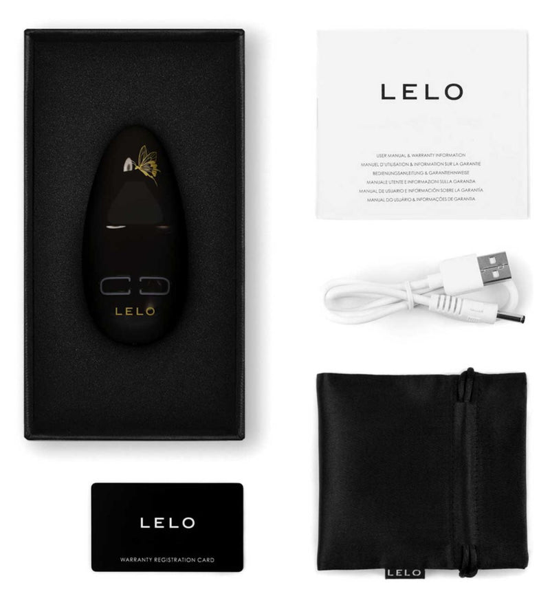 LELO Nea 3 Clitoral Massager Black 45g, imported from the UK