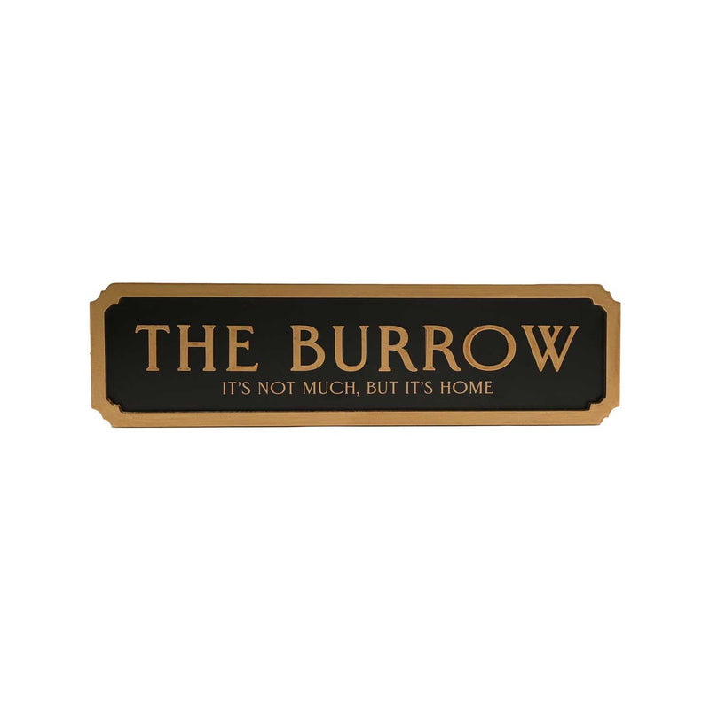Warner Bros Harry Potter The Burrow Street Sign (British brand)