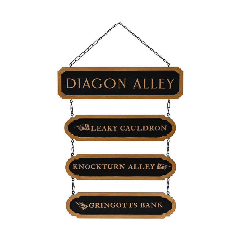 Warner Bros Harry Potter wall sign Diagon Alley (British brand)