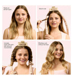 Silver Cloud Heatless Hair Curler Set Silver Ion Caramel (British brand)