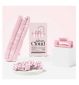 Silver Cloud pink heatless hair curler set (British brand)