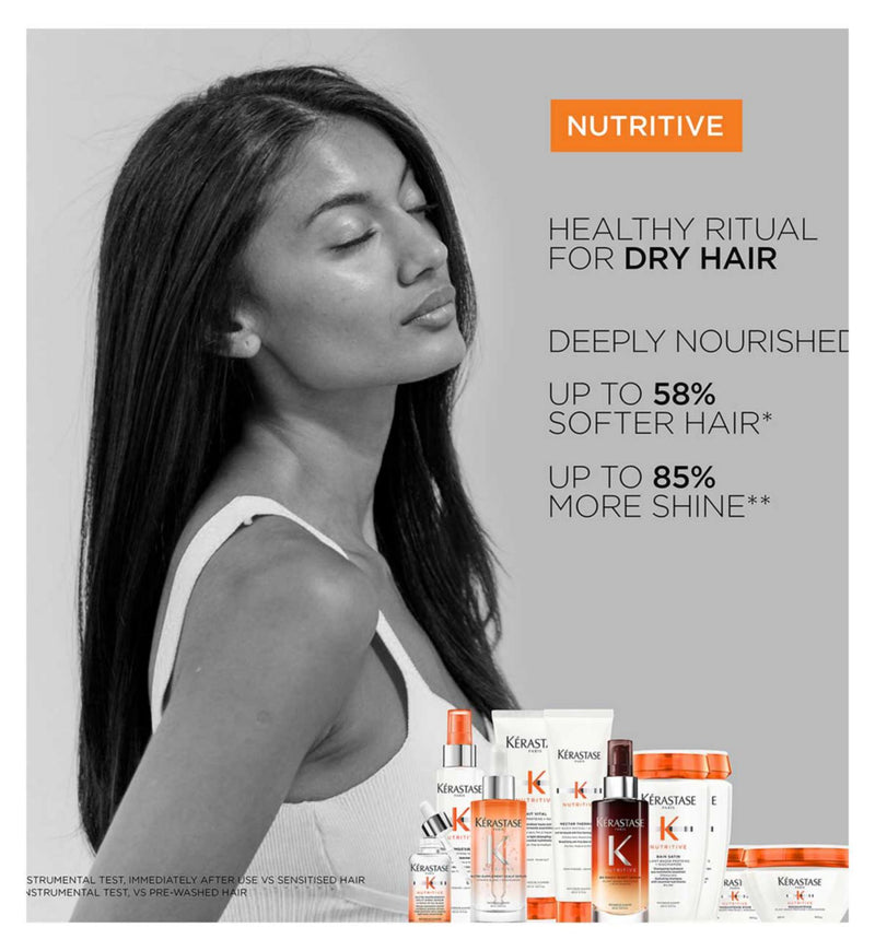 Kérastase Nutritive Bain Satin Riche Shampoo Refill 500ml (British brand)