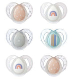 Tommee Tippee night time soother 6 pack glow dark (British brand)