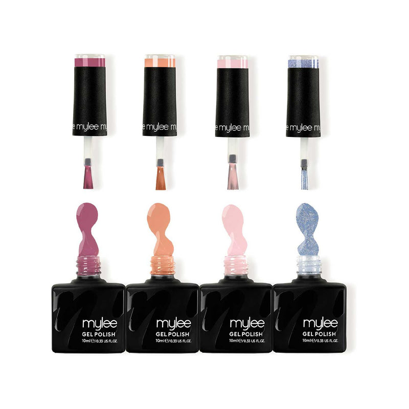Mylee Gel Polish Quad Vintage Rose Odyssey 4x10ml, imported from the UK