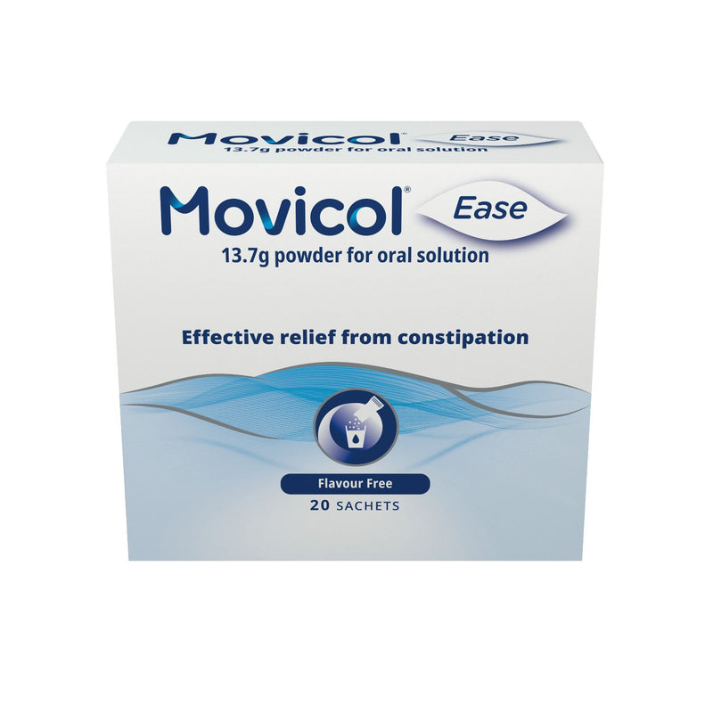 Movicol Ease constipation powder 13.7g 20 sachets, imported from the UK