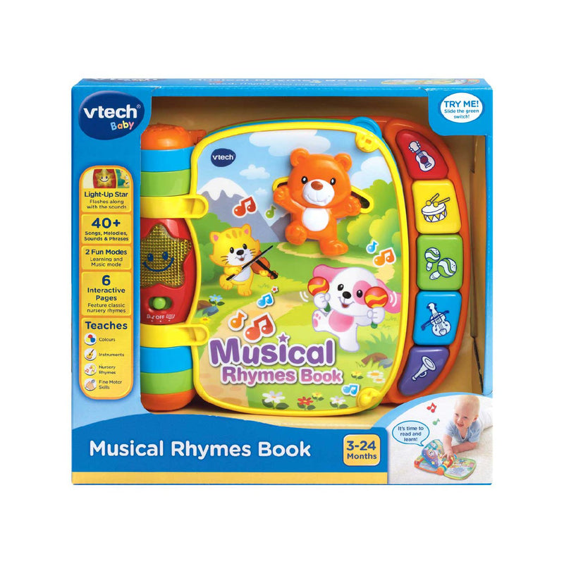 VTech interactive musical rhymes book, imported from the UK