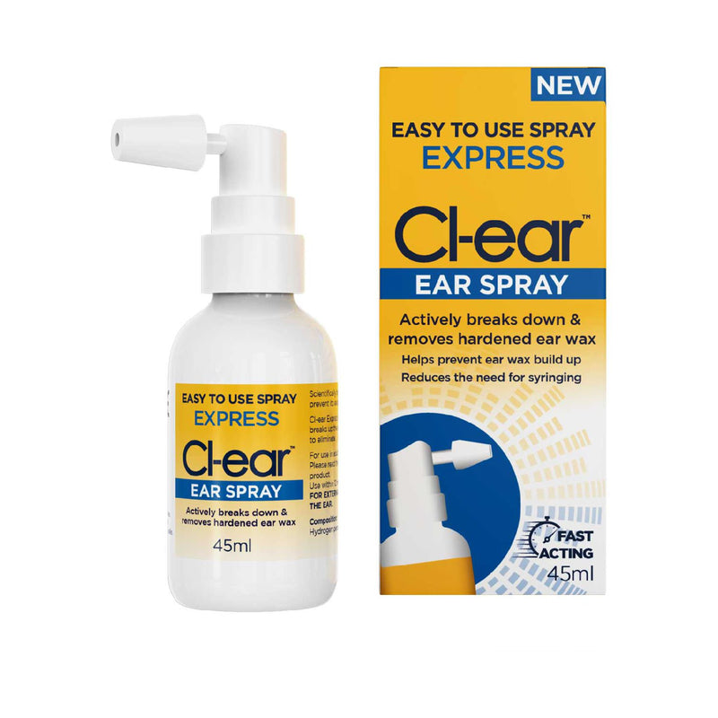 Cl-ear Express Ear Spray 45ml - British product
