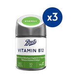 Boots Vitamin B12 tablets 180s triple pack - British product