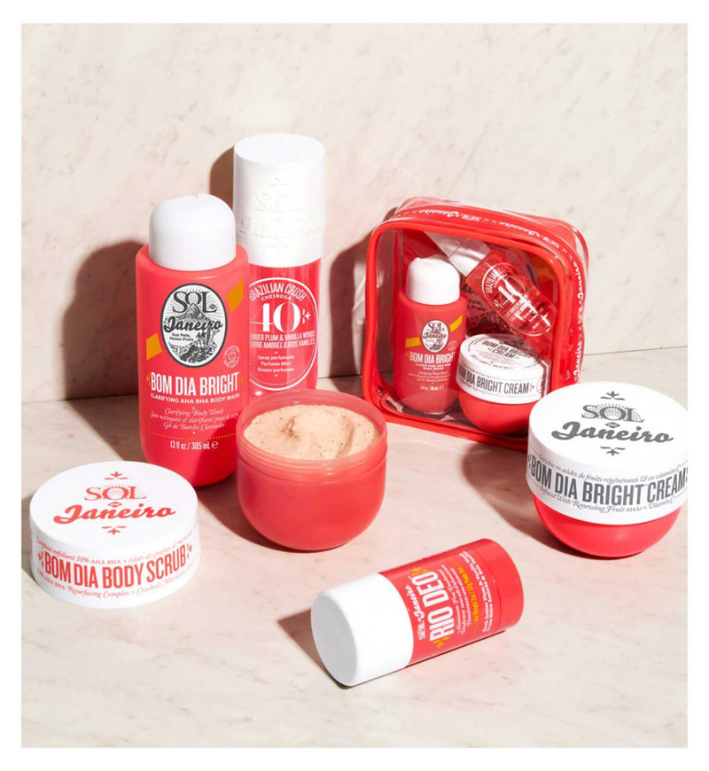 Sol de Janeiro Bom Dia Jet Set Mini Sizes (British brand)