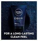 NIVEA Men Face and Beard Wash Darkwood 100ml , imported from the UK