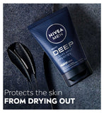 NIVEA Men Face and Beard Wash Darkwood 100ml , imported from the UK