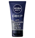 NIVEA MEN Deep Darkwood Face Scrub 75ml, imported from the UK