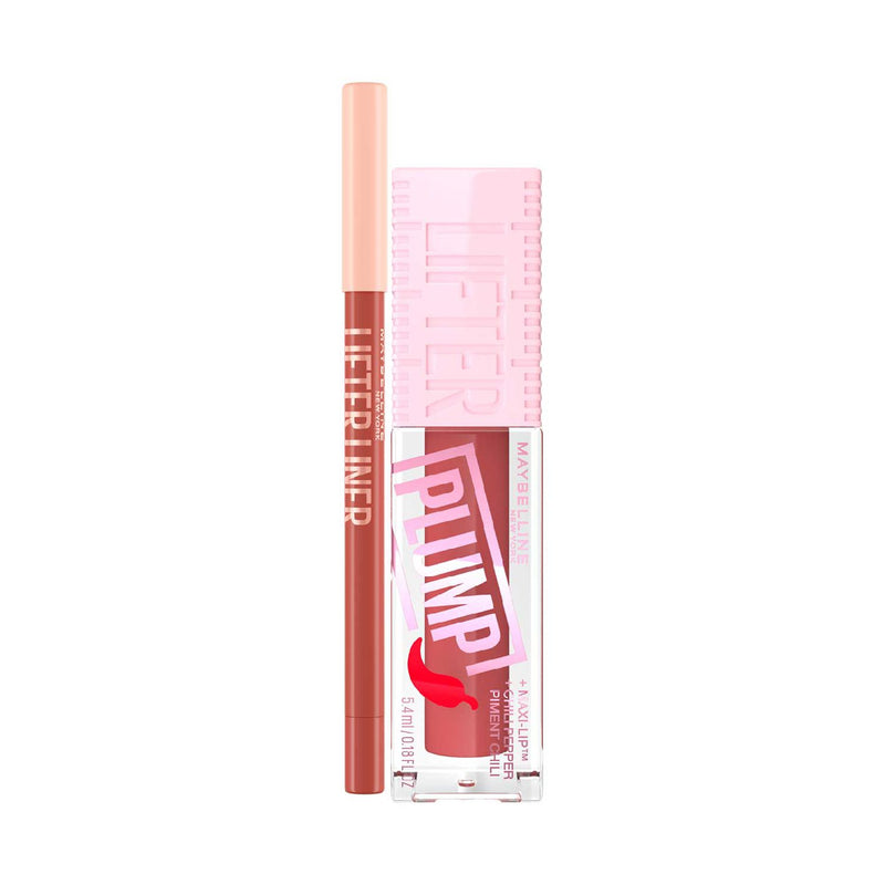 Maybelline Lip Liner and Gloss Set Peachy Pout, imported from the UK