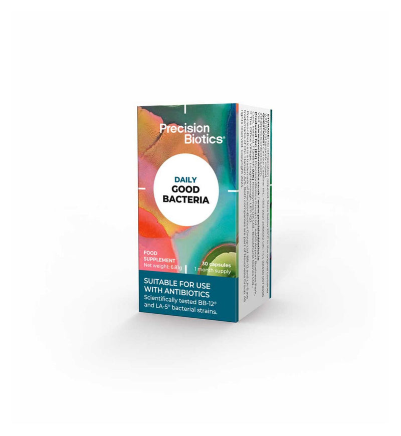 PrecisionBiotics Daily Good Bacteria probiotic 30 capsules - British product