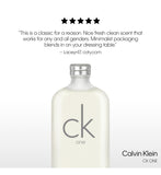 Calvin Klein CK One Unisex Eau De Toilette 300ml - British product