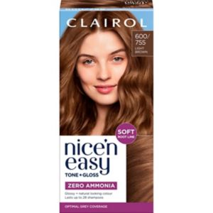 Clairol Nice'n Easy Tone+Gloss Hellbraun Semi-Permanente Haarfarbe