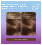 Clairol light brown hair dye semi-permanent - British product