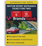Activity Superstore Motor Sport Entrance Ticket for Two