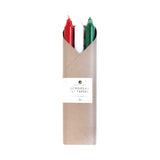 Northern Lights taper candle set 6 x 12 inch imported from the UK