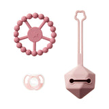 Boots Tommee Tippee Silicone Comfort Gift Set for Babies 0-6 Months Pink- Buy online at McGrocer