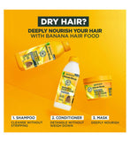 Garnier Hair Food Banana Bundle with shampoo conditioner and mask - British product
