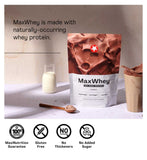 Maxi Nutrition whey protein powder chocolate 420g, imported from the UK